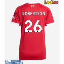Liverpool Andrew Robertson #26 Replica Home Shirt Ladies 2025-26 Short Sleeve
